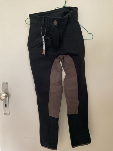 Kinder reithose schwarz braun - kinder,