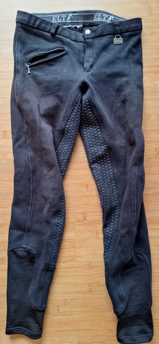 Reithose elt kinder - kinder, schwarz